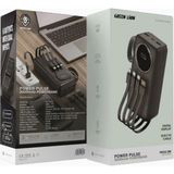 Green Lion Power Pulse 30000MAH Pd 22.5W Powerbank Siyah