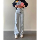 Green LİT Kadın Geniş Paça Palazzo Jeans Greenlit Premium Pantolon - Kar Yıkama - 27