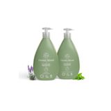 Green Mood Bitkisel & Vegan 2’li Sıvı El Sabunu Seti – Nane & Lavanta (2 x 500 ml)
