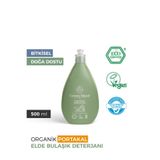 Green Mood Portakal 500 ml Organik Portakal Yağlı Bitkisel Vegan Elde Bulaşık Deterjanı