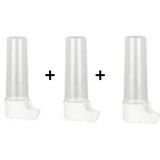 Green Pet Muhabbet Kuş Suluğu 3'lü Set 100 ml - 3 Adet - Beyaz