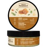 Green Pharmacy %98 Organik Şeker Vücut Peelingi Manuka Balı ve Zeytin Yağı 200 ml