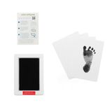 Green Pollywog | Clean Touch Mürekkepsiz Mürekkep Pedi | Toksik Değil, Ekstra Büyük | Bebek Ayak İzi Kiti | El İzi Kiti | Bebek Güvenli Mürekkep | Yenidoğan Ayak İzi Kiti | Bebek Mürekkep Pedi | Köpekler için Pati Baskı Pedi