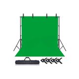 Green Screen Yeşil Fon Perde 2X3 FON STANDI 2X2 + 4 MANDAL