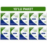Green Şeffaf Naylon Hijyen Eldiven L 100'LÜ x 10 Paket