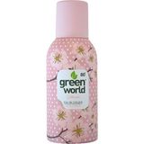 Green World Sakura 80° Kolonya Aerosol Sprey 150 ml Çiçeksi Koku ile Ferahlatıcı Etki