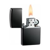 Green Zippo Tarzı Benzinli Çakmak - Siyah