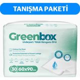 Greenbox 60 x 90 Yatak Koruyucu Örtü 30'lu 1 Paket 30 Adet - 60 x 90 cm