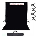 Greenbox Fon Standı (2x3 Metre )Greenbox Chromakey- Green Screen- Greenbox- Yeşil Fon Perde(2 x 3m)