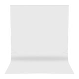 Greenbox White screen-beyaz fon perde(3 x 3 m)-% 100 pamuk