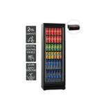 Greencooler 375 Dtk Siyah Premium Dikey Şişe Soğutucu