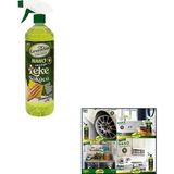 Greendas Leke Sökücü Sprey 1lt Sihirli Yeşil Su Tüm Yüzeyler Pas Temizleyici Yağ Kir - 12'li Paket