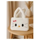 greenfor evlife Hello Kitty Peluş Çanta 35 cm – Sevimli & Kullanışlı Hediyelik