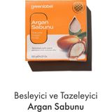 greenlabel Argan Sabunu Natural 120 gr Besleyici ve Tazeleyici Özellikli Cilt Temizleyici