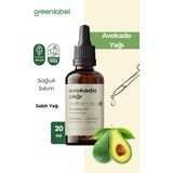 greenlabel Avokado Yağı Soğuk Sıkım %100 Doğal Ve Saf 20 ml