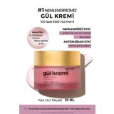 Greenlabel Gül Yağı Kremi Nemlendirici, Kırışıklık Karşıtı Ve Cilt Sıkılaştırıcı bakım 50 ml