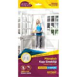 Greenleaves 90514 Mıknatıslı Kapı Sinekliği 60x210 cm Yırtılmaya Dayanıklı Kolay Montajlı İki Adet