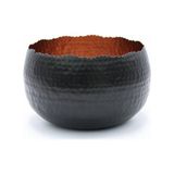 Greenmall Febris Metal Saksı Orta Boy Bronz Siyah - 11