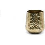Greenmall Iason Metal Gold Büyük Boy Saksı
