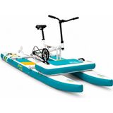 Greenmall Şişme Deniz Bisikleti (Water Bike) - Mavi - Beyaz - 1+ Yaş