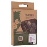 Greenmnky Buddies iPhone 16 - 16 Plus Uyumlu Pembe Kamera Lens Koruyucu