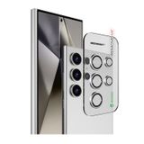 Greenmnky Buddies Samsung S25 Ultra Uyumlu Gümüş Kamera Lens Koruyucu