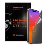 Greenmnky iPhone 11 Pro Max Pro Privacy HD Edition Panzerfolyo Şeffaf Ekran Koruyucu