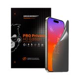 Greenmnky iPhone 12 Mini-Pro Privacy HD Edition Panzerfolyo Şeffaf Ekran Koruyucu