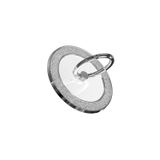 Greenmnky Magnetic Ring Holder Metal Manyetik Halka Özellikli Cep Telefonu Yüzük Tutucu Gümüş