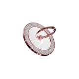 Greenmnky Magnetic Ring Holder Metal Manyetik Halka Özellikli Cep Telefonu Yüzük Tutucu Pembe