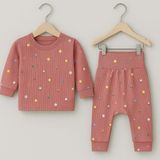 Greenmoon %100 Pamuk Bebek Pijama Takımı - 00406 Pembe - 12 - 18 Ay