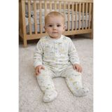 greenmoss %100 Pamuk Safari Desenli Bebek Pijama Takımı