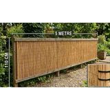 Greenosier 110CM.X5M. Kamış Hasır Çit Bahçe Çiti Gölgelik
