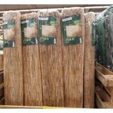 Greenosier 1,5mx1,5m. Kamış Hasır Bambu Çit Gölgelik Dekorasyon Balkon Çiti Bahçe Çiti