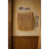 Greenosier 40CM.X45CM. Hasır Püskül Saçak Dekorasyon