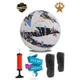 GreenOutlet 3'lü Set Futbol Topu Zemin Halı Saha Futbol Topu Tekmelikli Orijinal Futbol Topu Yüksek Kalite