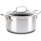 Greenpan Barcelona Evershine 18 cm Tencere | Paslanmaz Çelik | Thermolon™ Infinity Pro Seramik Yüzey | Pfas Içermez | 2,