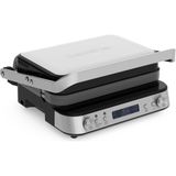 Greenpan Bistro Grill Tost Makinesi | Thermolon™ Volt Seramik Yüzey | Pfas, Pfoa, Ptfe Içermez | Çift Taraflı Plakalar | 6 Ön Ayar | 2000 W - Gümüş