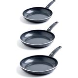 Greenpan Cambridge 3'lü Tava Seti 24-28-30cm