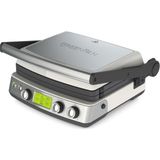 GreenPan Elite Grill Tost Makinesi Krem | 7’si 1 Arada | PFAS İçermeyen Thermolon™ Volt Seramik Yüzey | LCD Ekran | Çift Bölgeli Isıtma | 2200 W