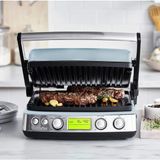 GreenPan Elite Grill Tost Makinesi Siyah | 7’si 1 Arada | Thermolon™ Volt Seramik Yüzey | PFAS, PFOA, PTFE İçermez | LCD Ekran | Çift Bölgeli Isıtma | 2200 W