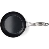 Greenpan Geneva 24 cm Tava | Thermolon™ Seramik Yüzey | Pfas Içermez | Paslanmaz Çelik | Indüksiyon Uyumlu | 220°C Fırın - Gümüş