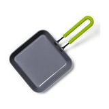 GREENPAN Greenpan minipan Kare Tava 12,5 Cm Gri