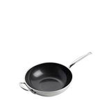 Greenpan Premiere 3ply Çelik Thermolon™ Seramik Yüzey Wok Tava 30 Cm - Gümüş