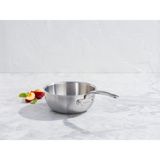 Greenpan Premiere Pro 5-Ply Paslanmaz Çelik Chef Wok Tava 20 cm / 2.36 L - Gümüş