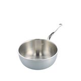 Greenpan Premiere Pro 5-ply Paslanmaz Çelik Chef Wok Tava 20 Cm - Gümüş