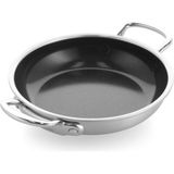 Greenpan Premiere Thermolon Gümüş Seramik Yüzey Çelik Sahan 20 cm - Standart
