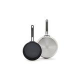 Greenpan Stanley Tucci 20 cm+26 cm 2'li Çelik Kızartma Tava