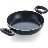 Greenpan Torino 20 cm Sahan | Thermolon™ Seramik Yüzey | Pfas, Pfoa, Ptfe Içermez | Indüksiyon Uyumlu - Siyah