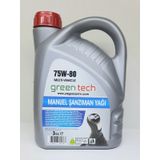 Greentech 75W-80 Multi - Vehicle Manuel Şanzıman Yağı 3 L